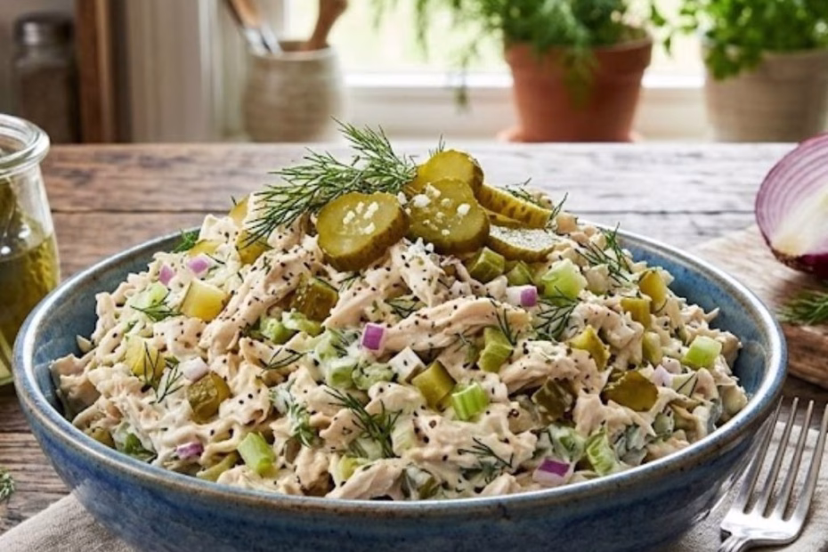 Pickle Lover’s Chicken Salad Recipe