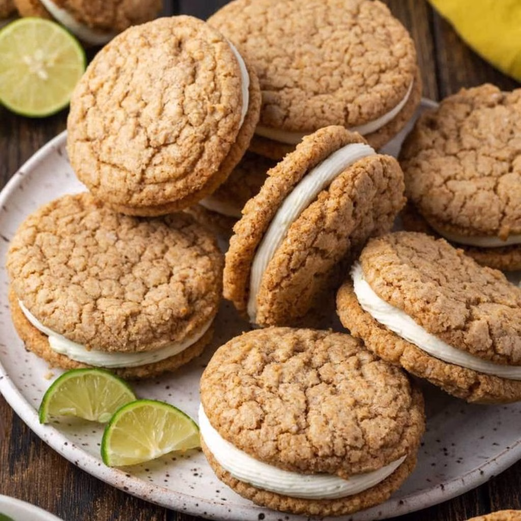 Key Lime Pie Sandwich Cookies Recipe