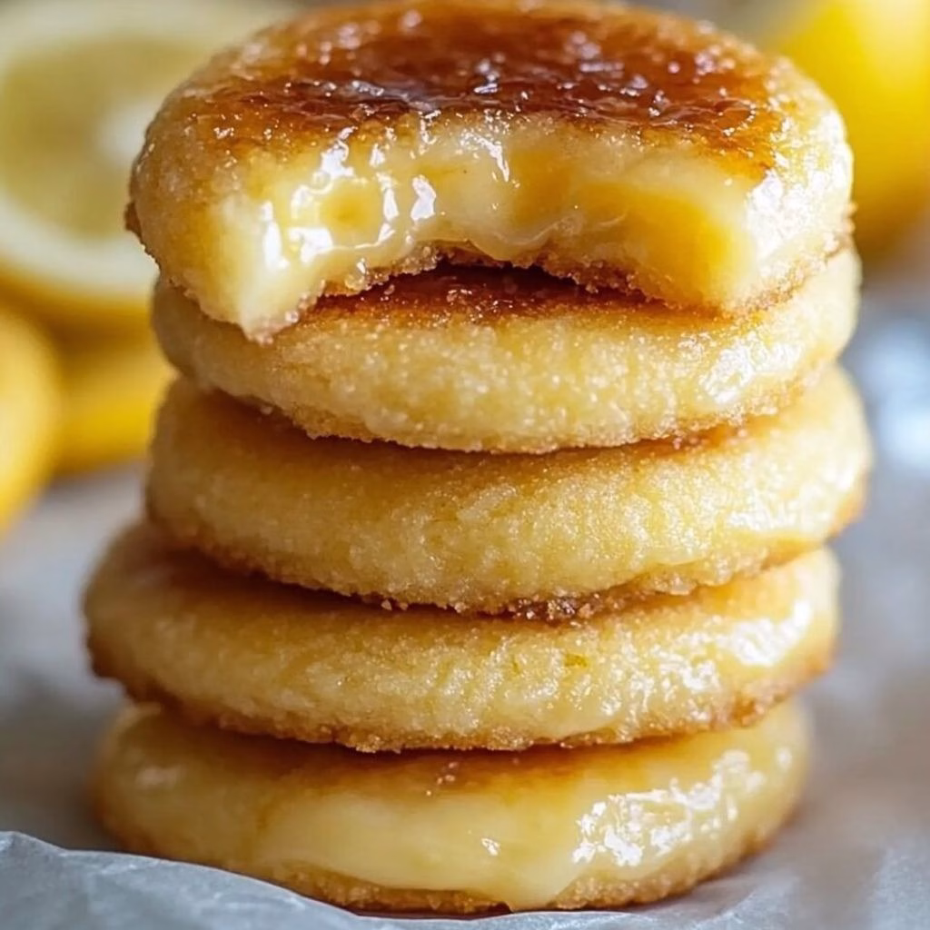 Lemon Crème Brûlée Cookies Recipe
