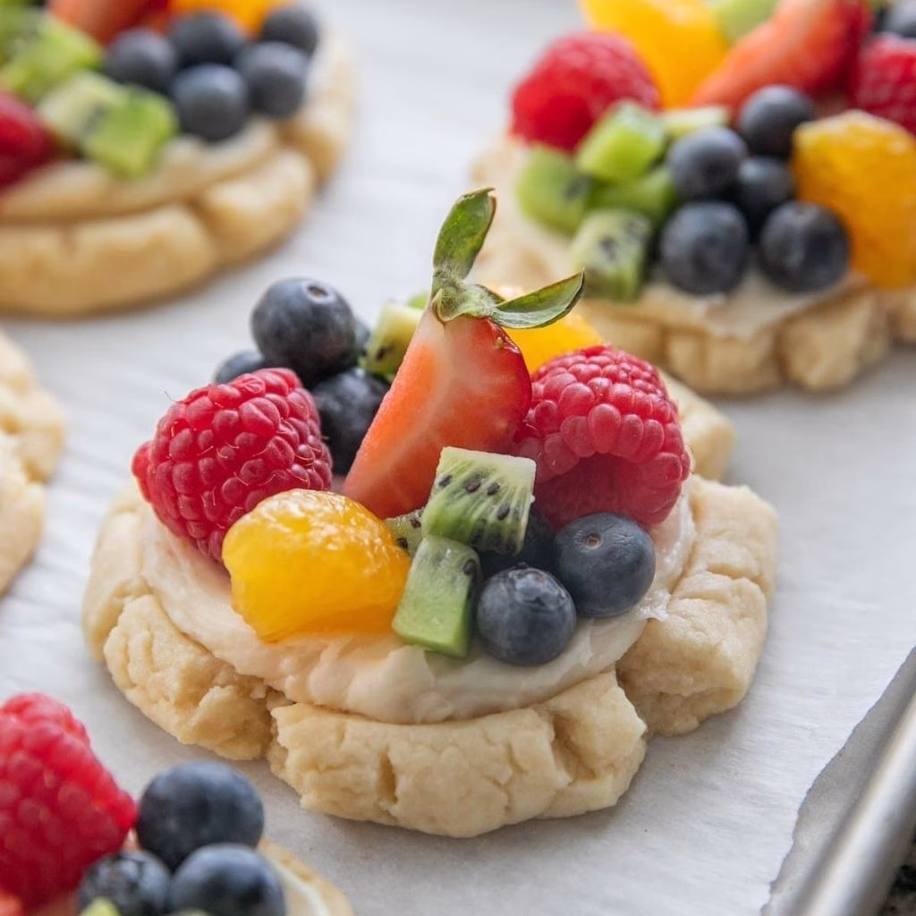 Fruit Pizza Cookies Recipe