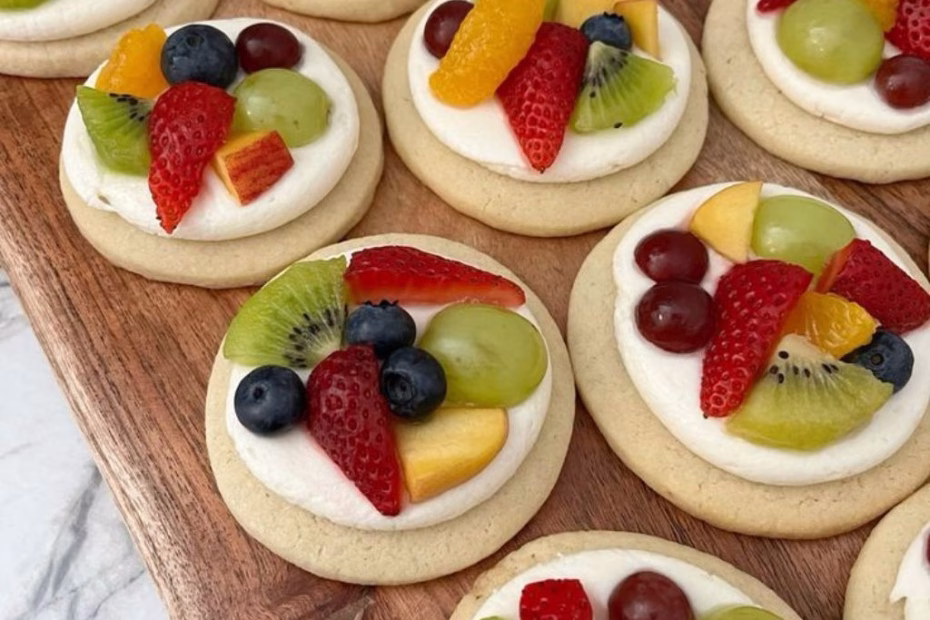 Fruit Pizza Cookies Recipe