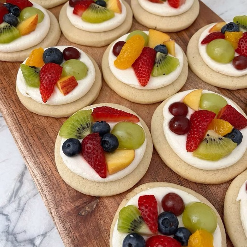 Fruit Pizza Cookies Recipe