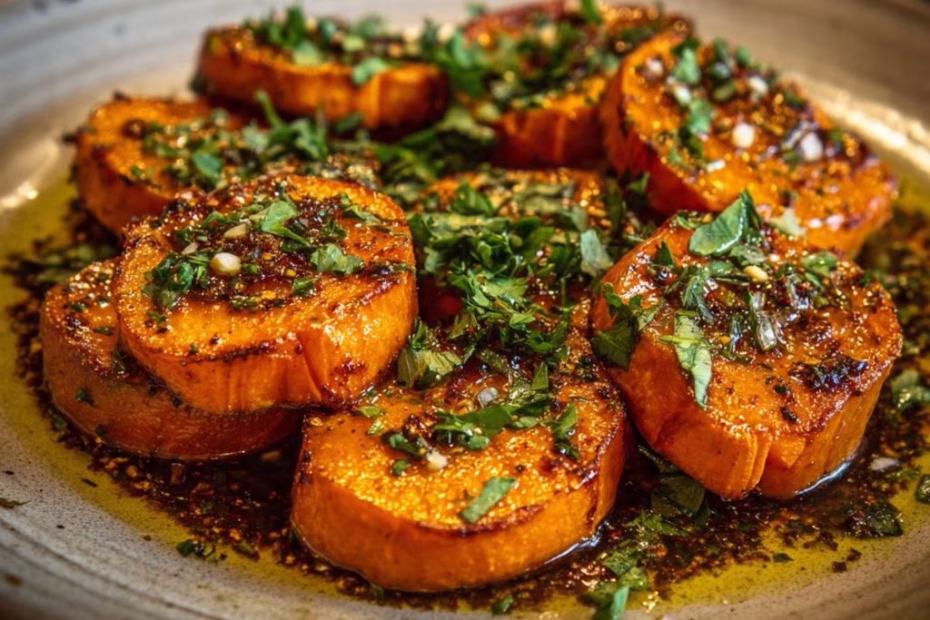 Miso Glazed Melting Sweet Potatoes Recipe