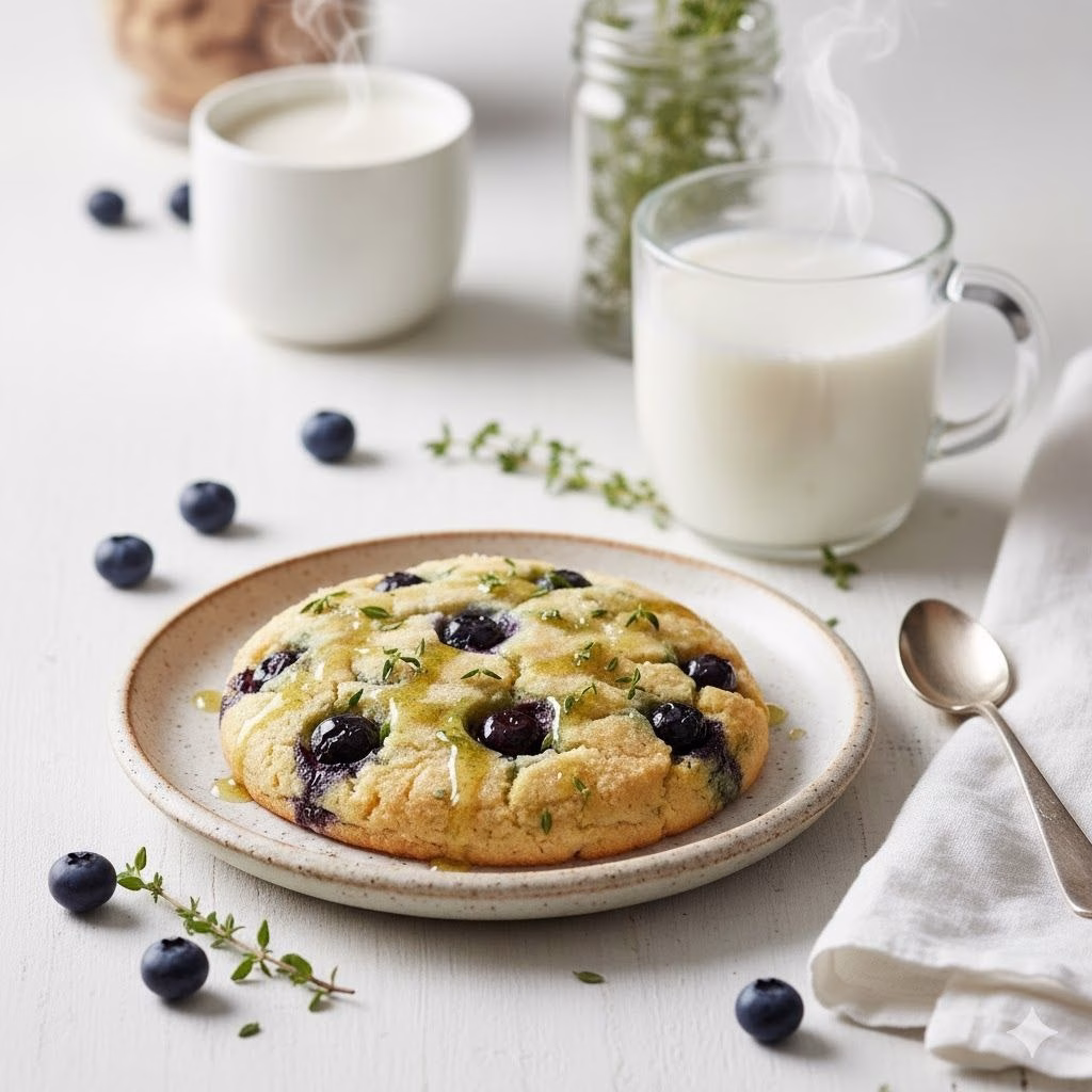 Blueberry & Candied Thyme Sugar Cookies