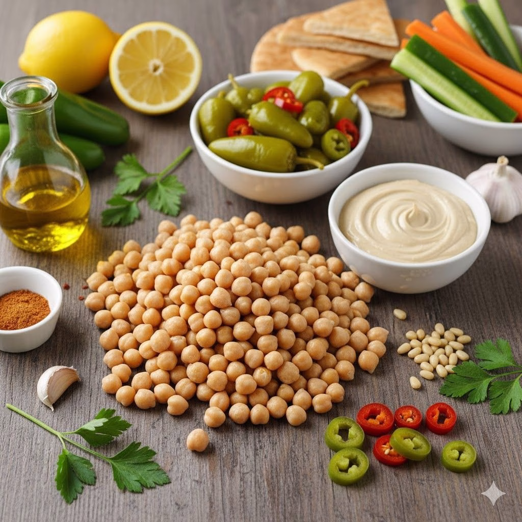 Pepperoncini Hummus Recipe 