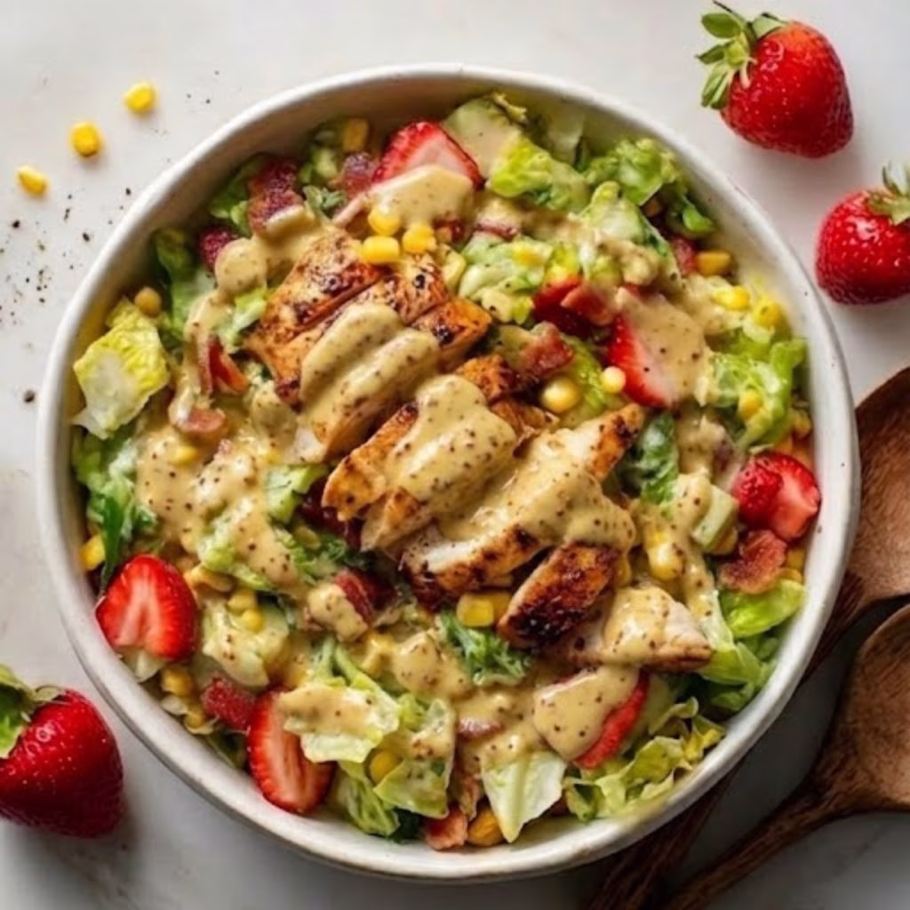 Creamy Honey Mustard Chicken Salad