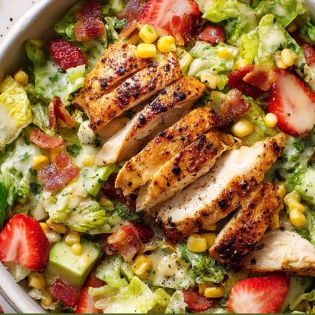 Creamy Honey Mustard Chicken Salad
