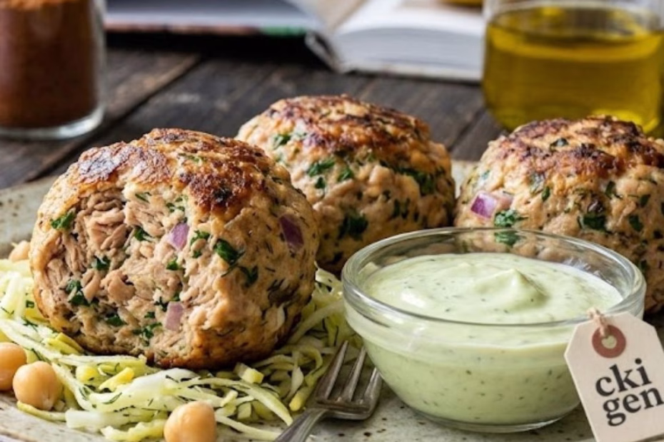 High Protein Canned Tuna Meatballs Recipe