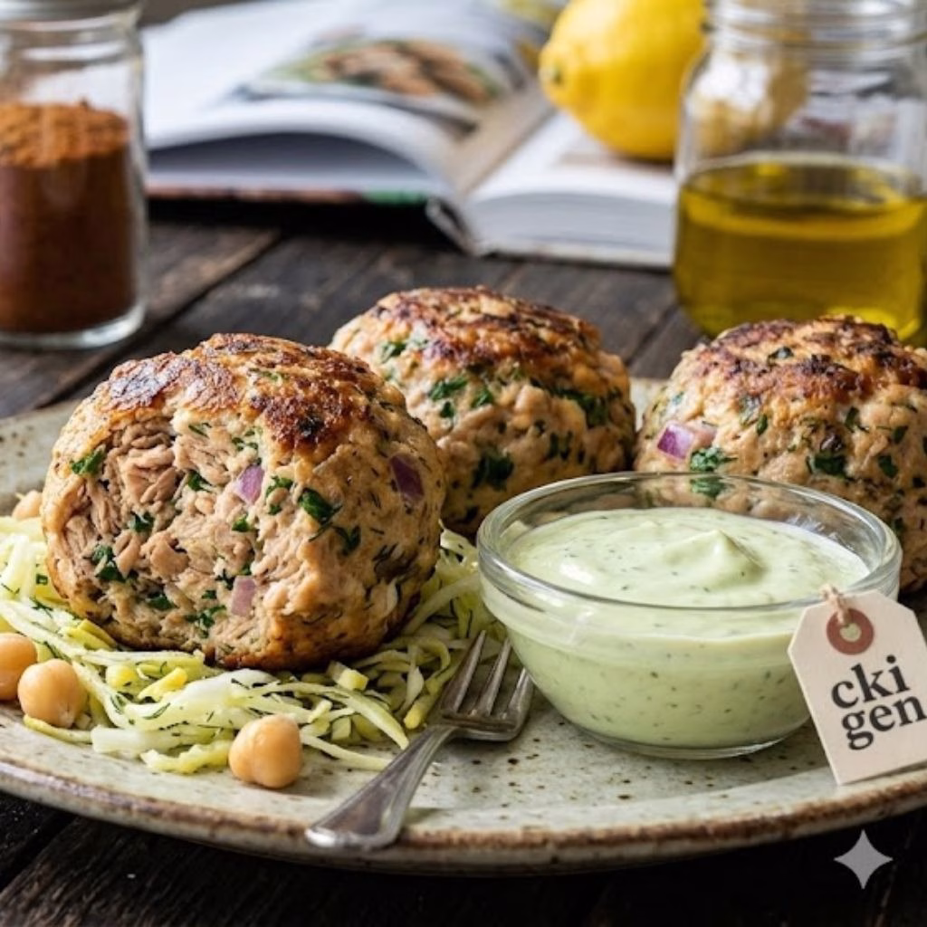 High Protein Canned Tuna Meatballs Recipe