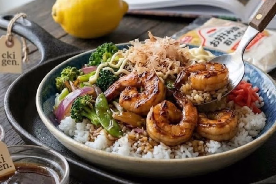 Teriyaki Shrimp Rice bowl Recipe