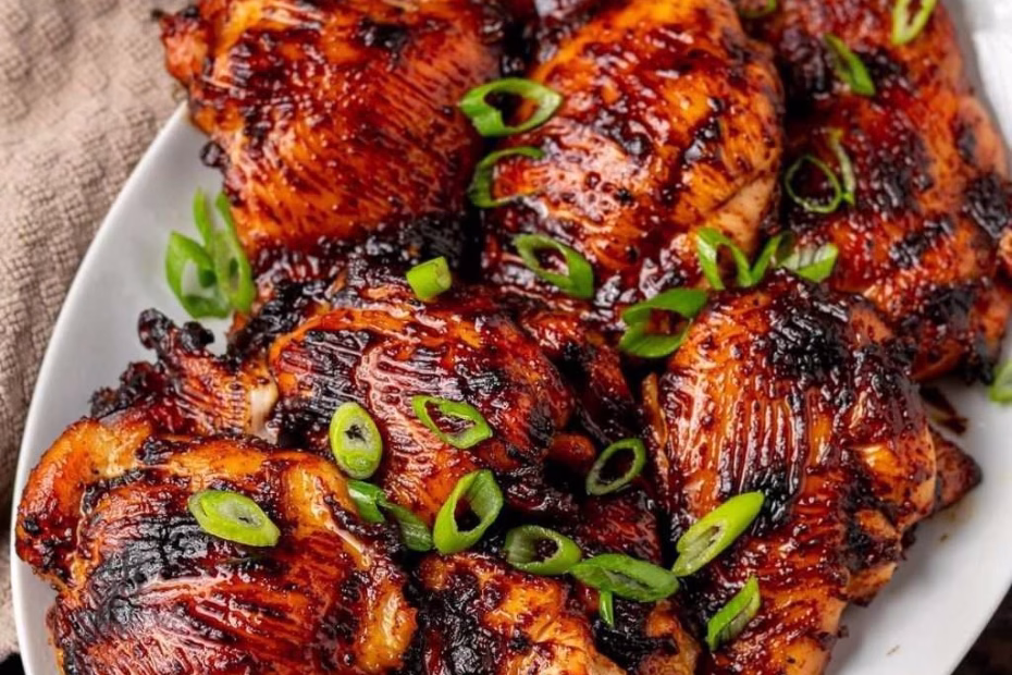 Roasted Miso Chicken Thighs Recipe