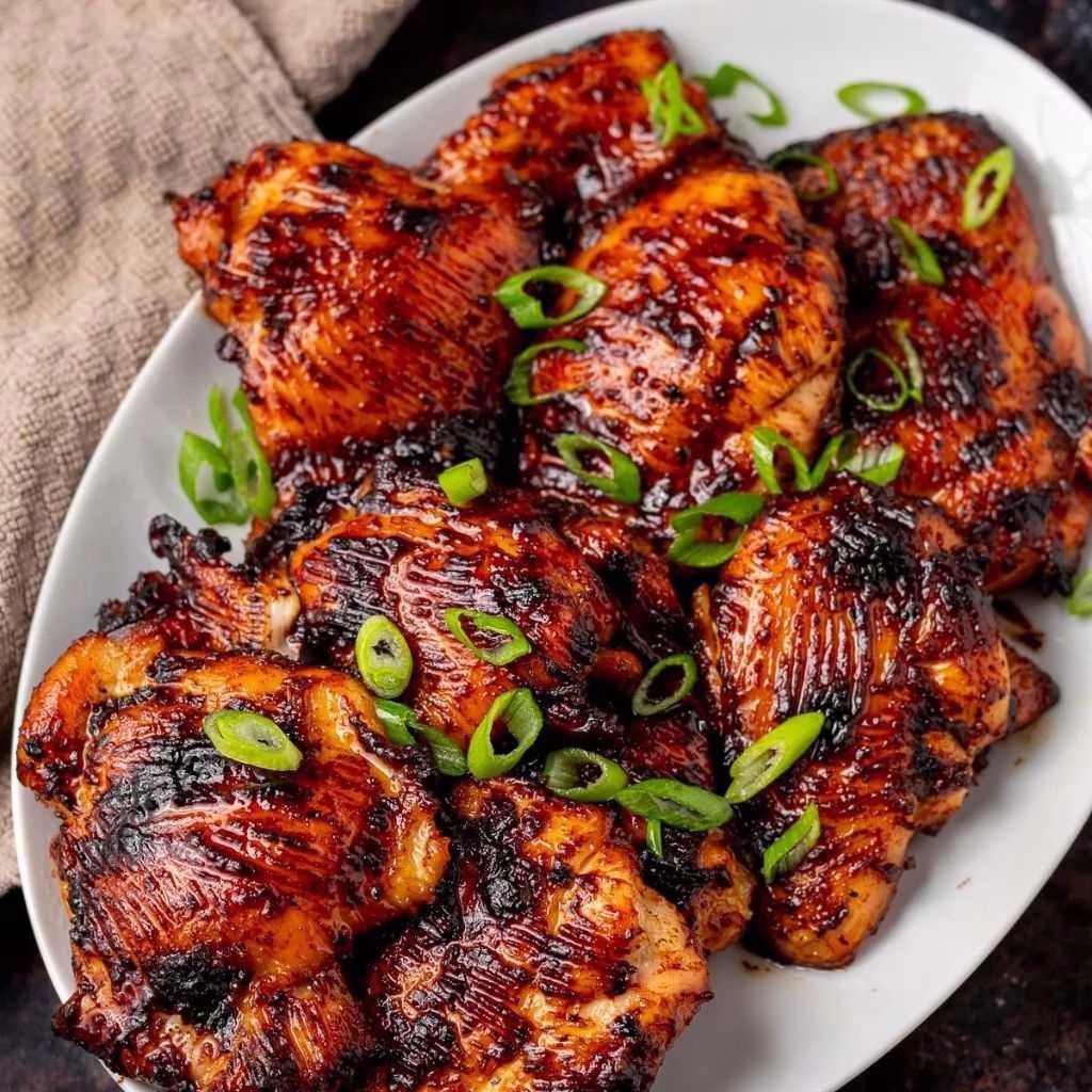 Roasted Miso Chicken Thighs Recipe