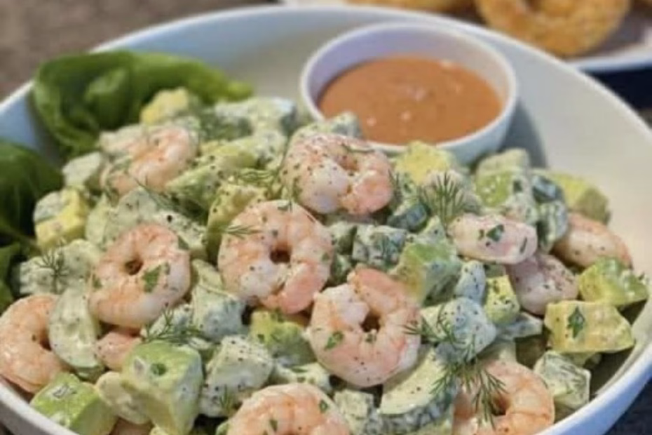 Creamy Cucumber Shrimp Salad Recipe