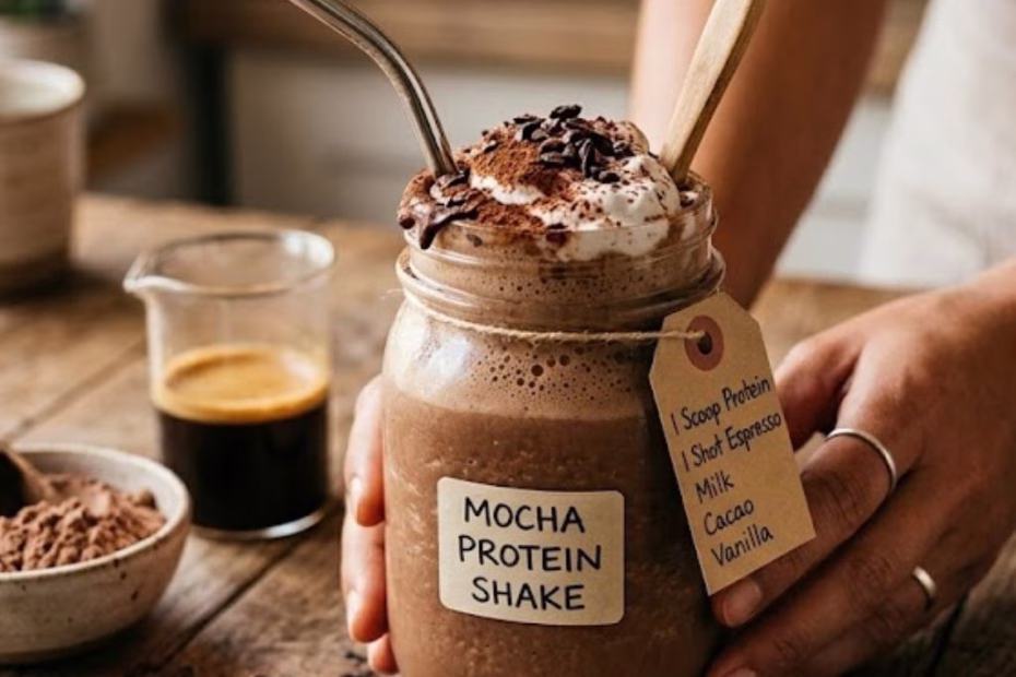 Mocha Protein Shake Recipe