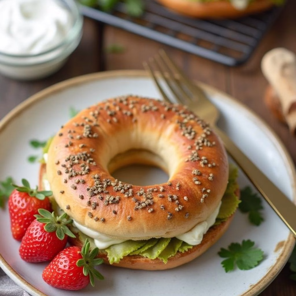 Fluffy & Healthy Greek Yogurt Bagels Recipe