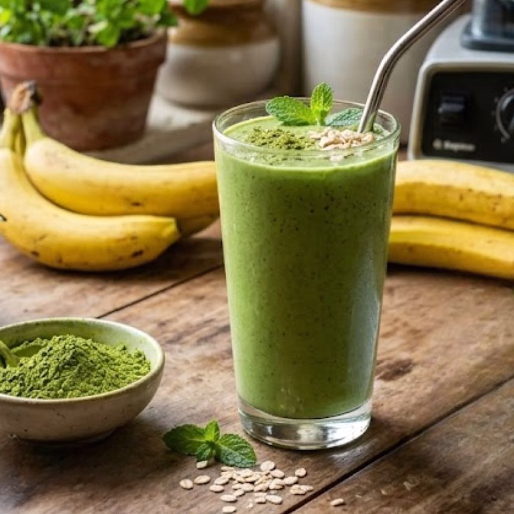 Banana Matcha Smoothie Recipe