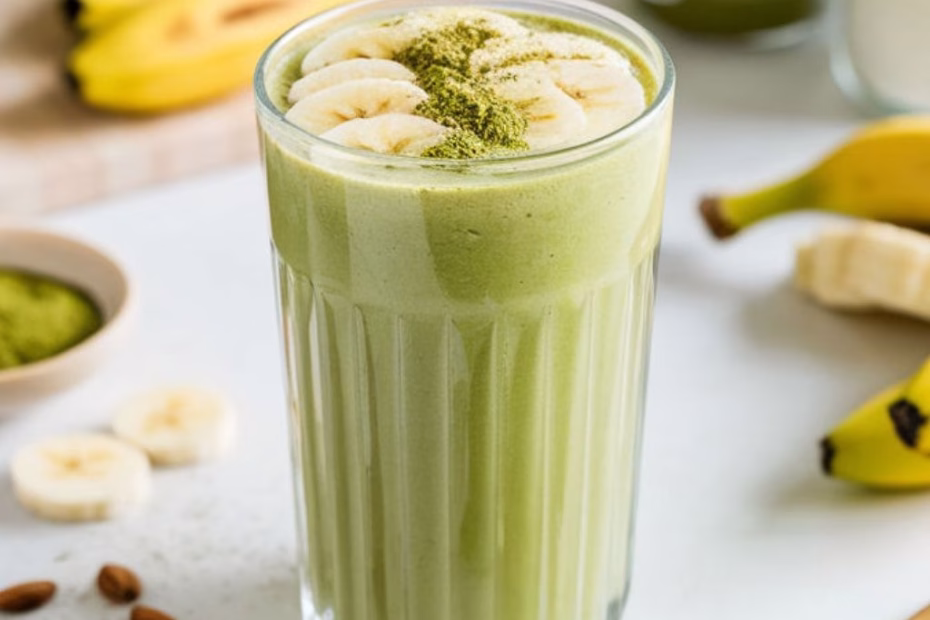 Banana Matcha Smoothie Recipe