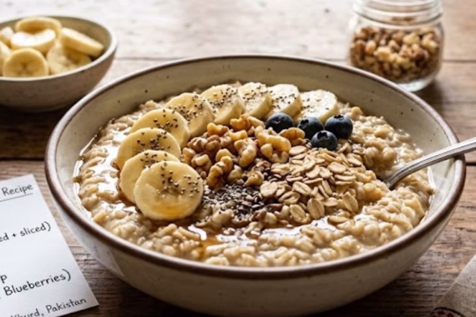 Healthy Banana Oatmeal Recipe