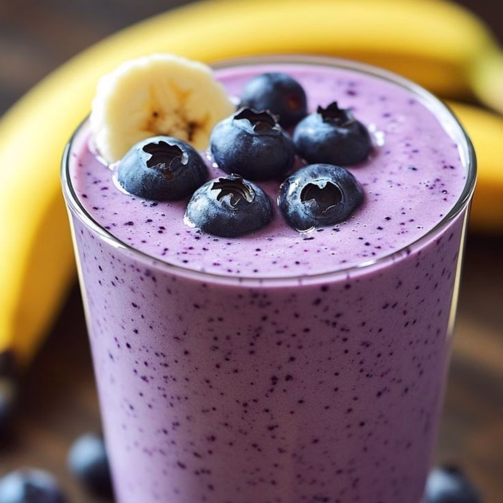 Banana Strawberry Blueberry Smoothie Recipe
