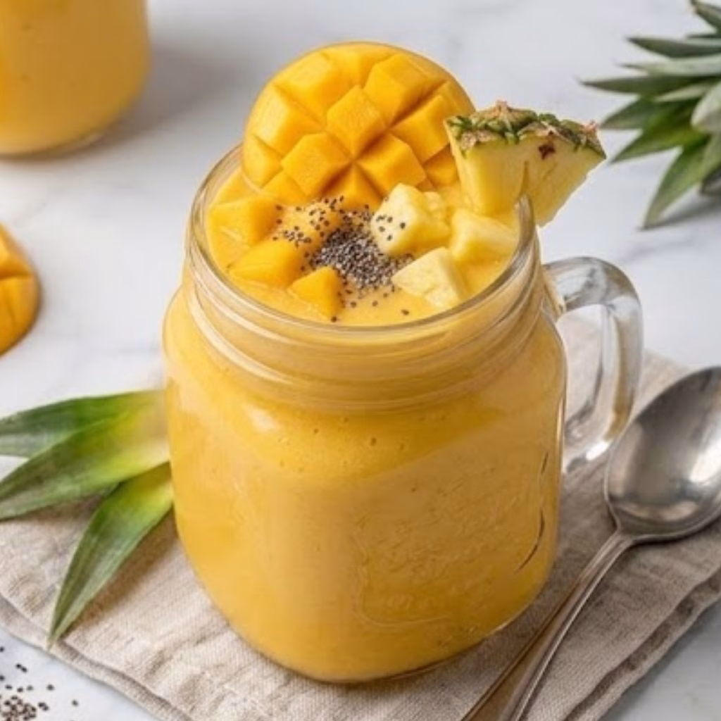 Mango Pineapple Smoothie Recipe