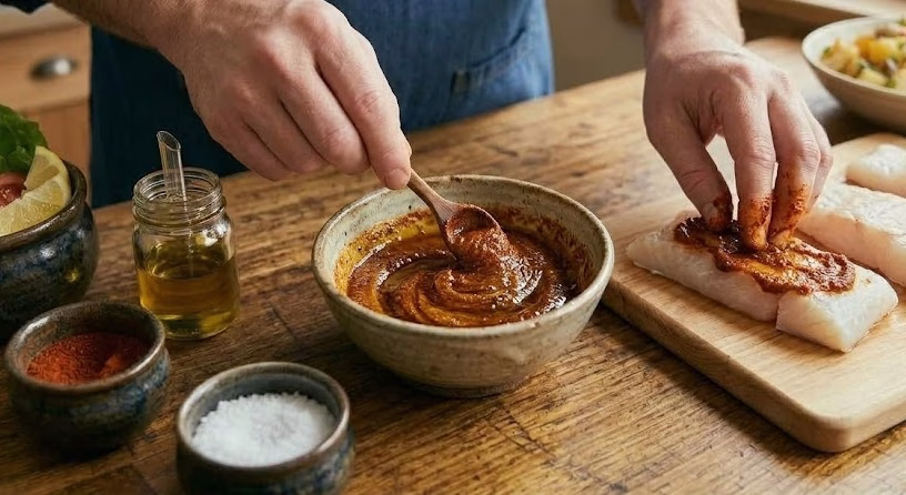 Air Fryer Chili-Lime Cod Recipe