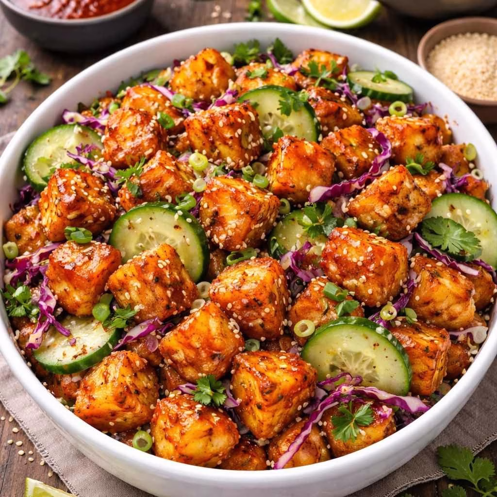 Crispy Gochujang Potato Salad Recipe