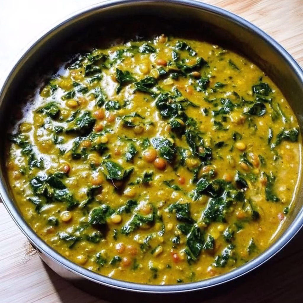 Curried Lentils with Kale & Coconut Milk Recipe