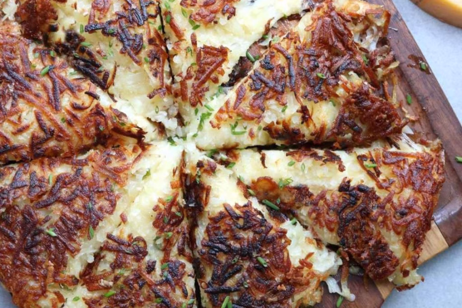 Jarlsberg-Stuffed Potato Rösti Recipe