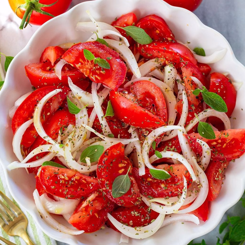 Tomato Onion Salad Recipe