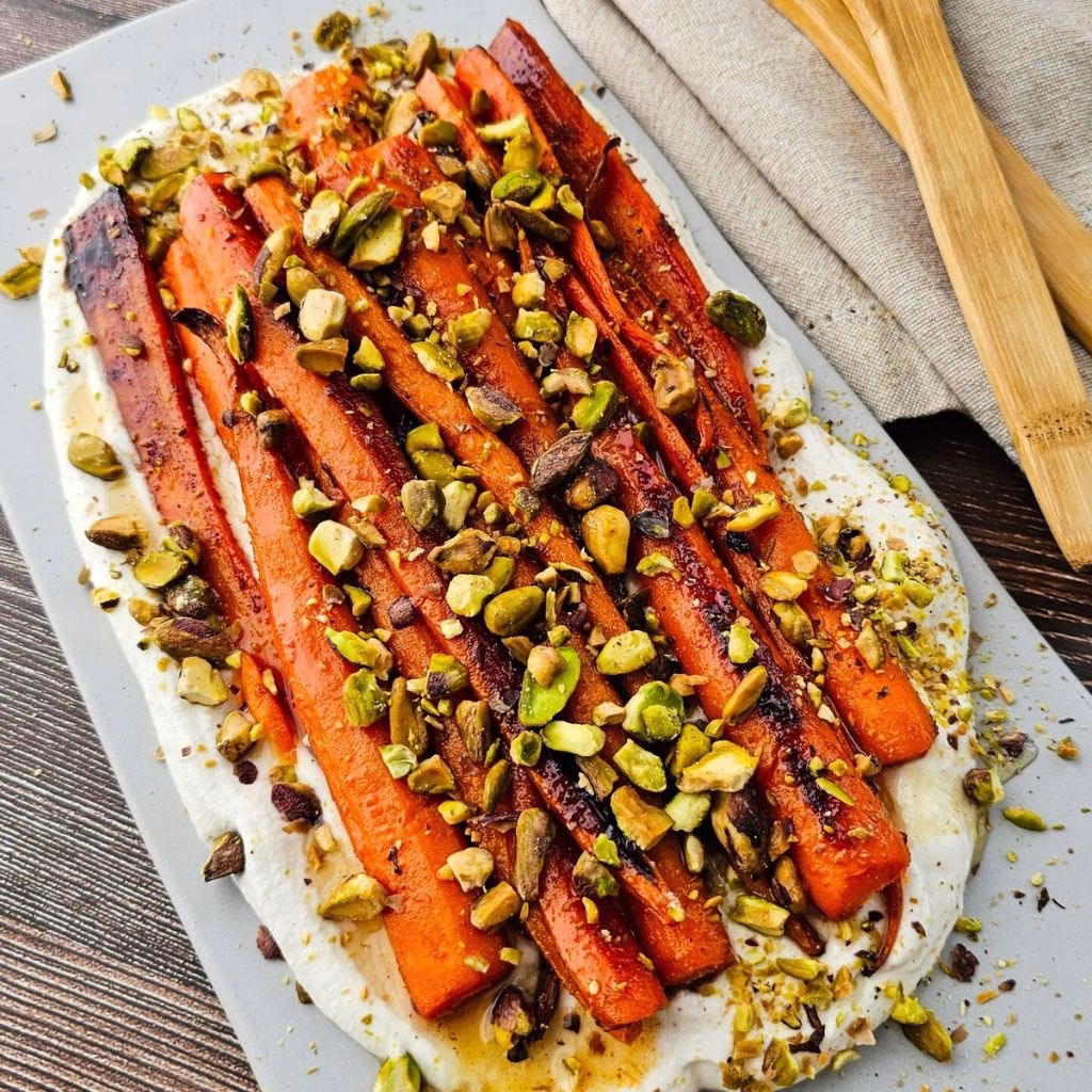 Roasted Carrots with Whipped Ricotta Bliss Recipe