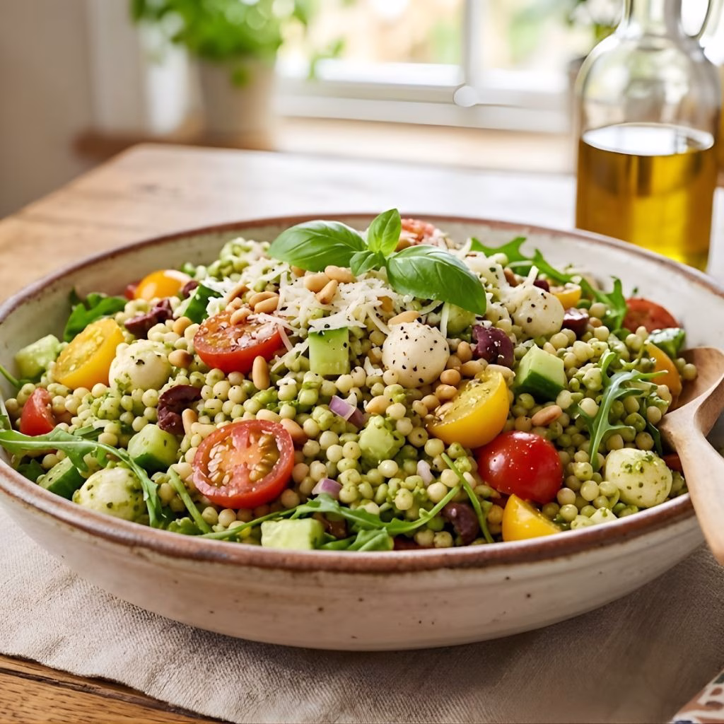 Pesto Couscous Salad Recipe