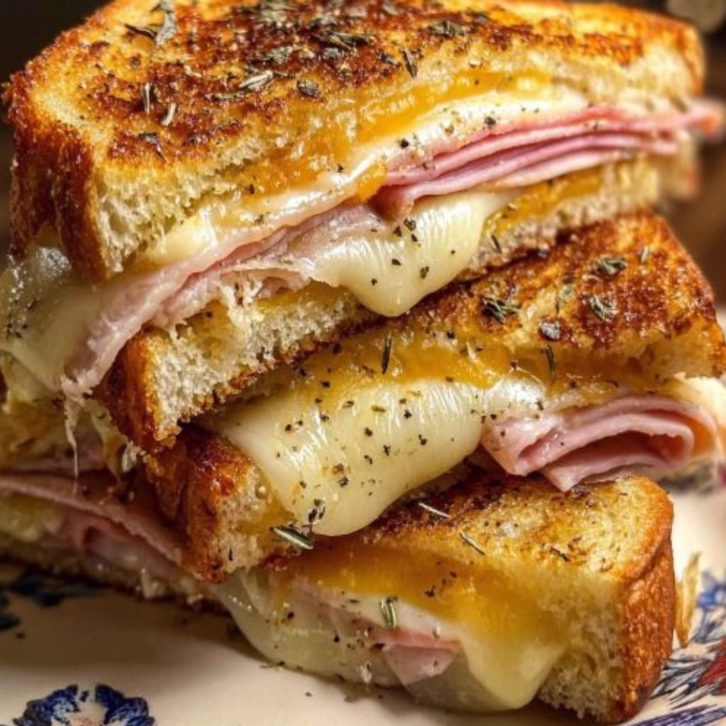 Viral Grinder Grilled Cheese Sandwich Recipe