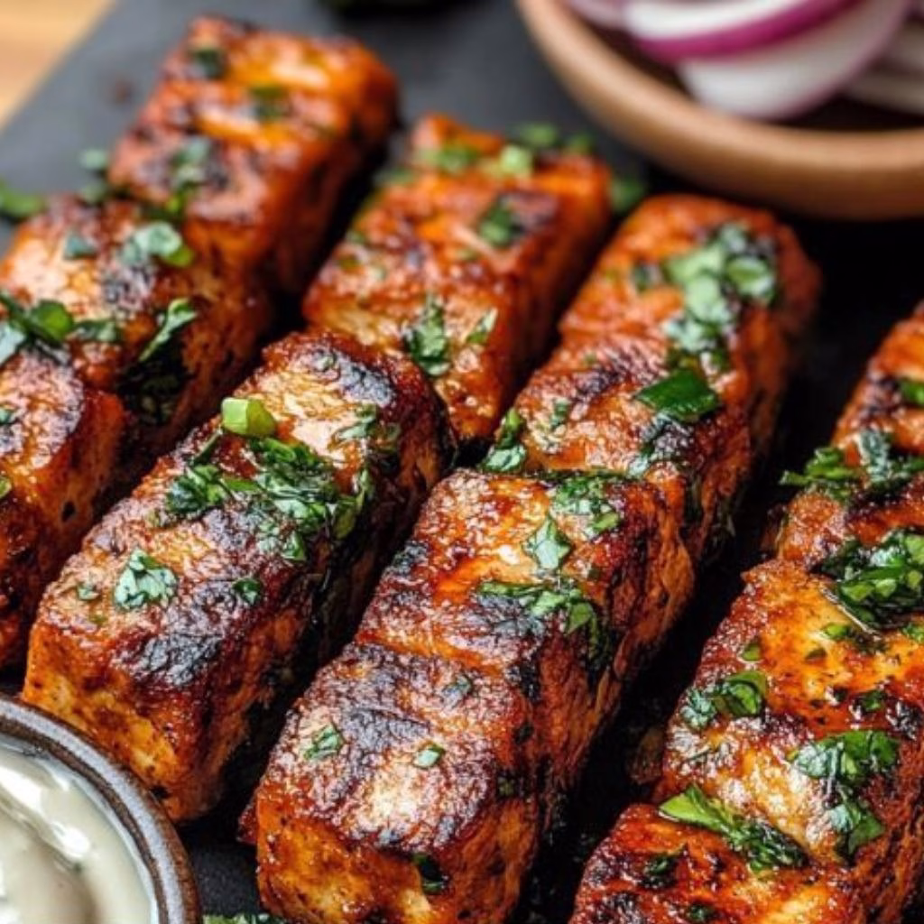 Middle Eastern Tofu Kebabs Recipe