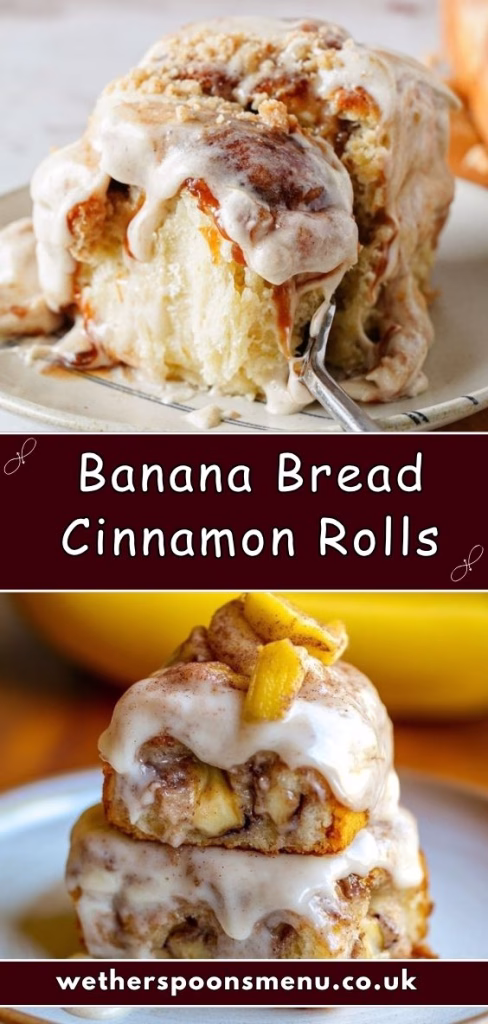 Banana Bread Cinnamon Rolls Recipe