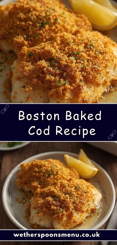 Boston Baked Cod Recipe 