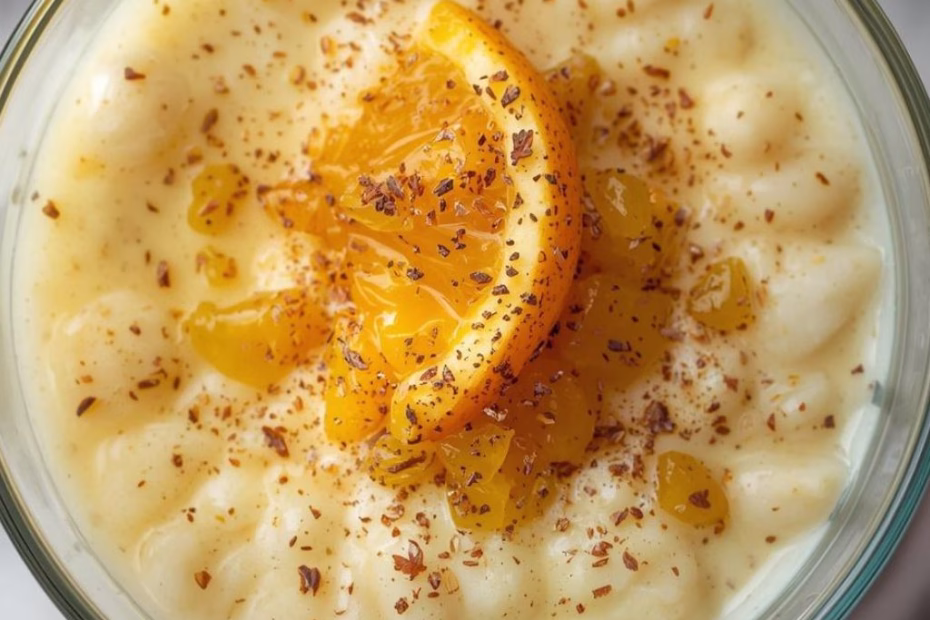 Cardamom Orange Rice Pudding Recipe