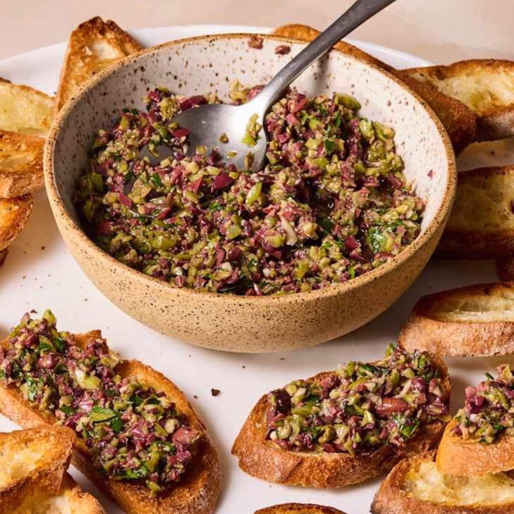 Easy Greek Olive Tapenade Recipe