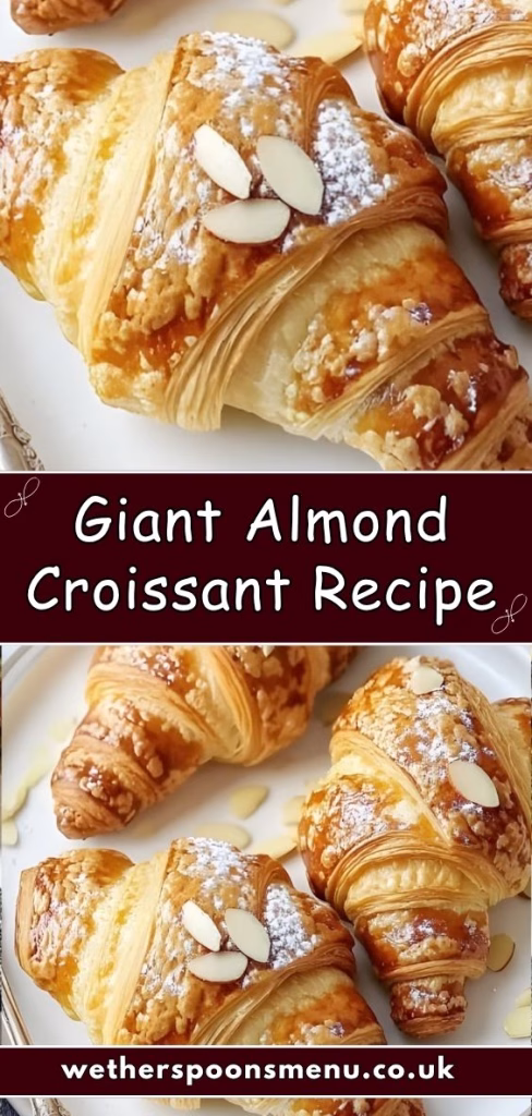Giant Almond Croissant Recipe