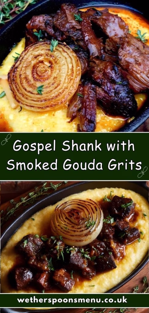 Gospel Shank with Smoked Gouda Grits Recipe