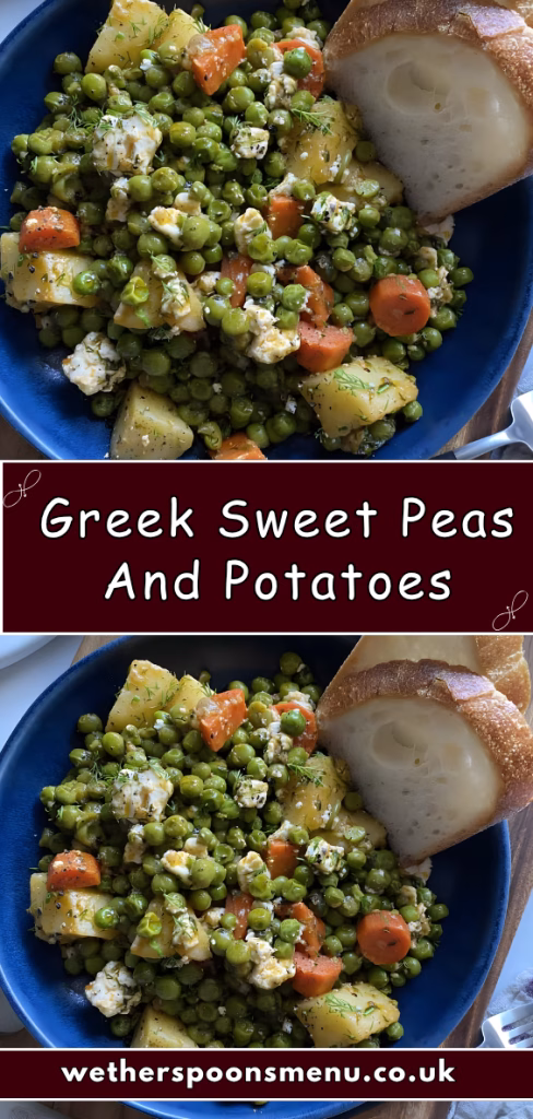 Greek Sweet Peas & Potatoes Recipe