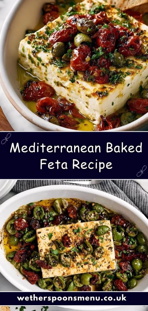 Mediterranean Baked Feta Recipe