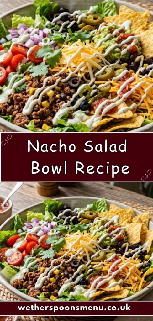 Nacho Salad Bowl Recipe 