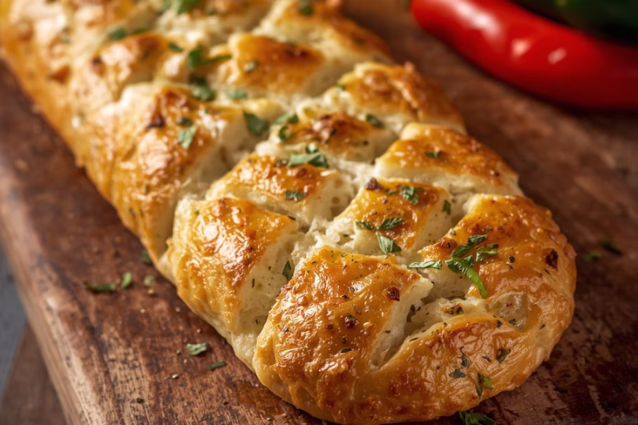 Pepperoncini Garlic Bread Recipe