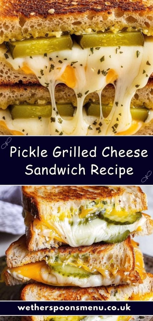 Pickle Grilled Cheese Sandwich Recipe