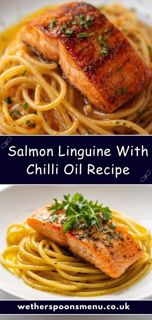 Salmon Linguine With Chilli Oil Recipe