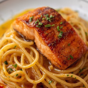 Salmon Linguine With Chilli Oil Recipe