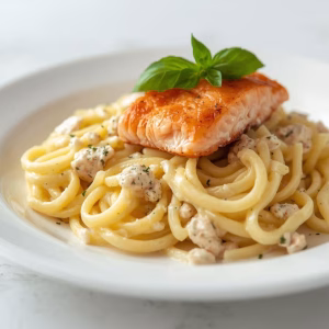 Salmon And Lemon-Ricotta Pasta Recipe