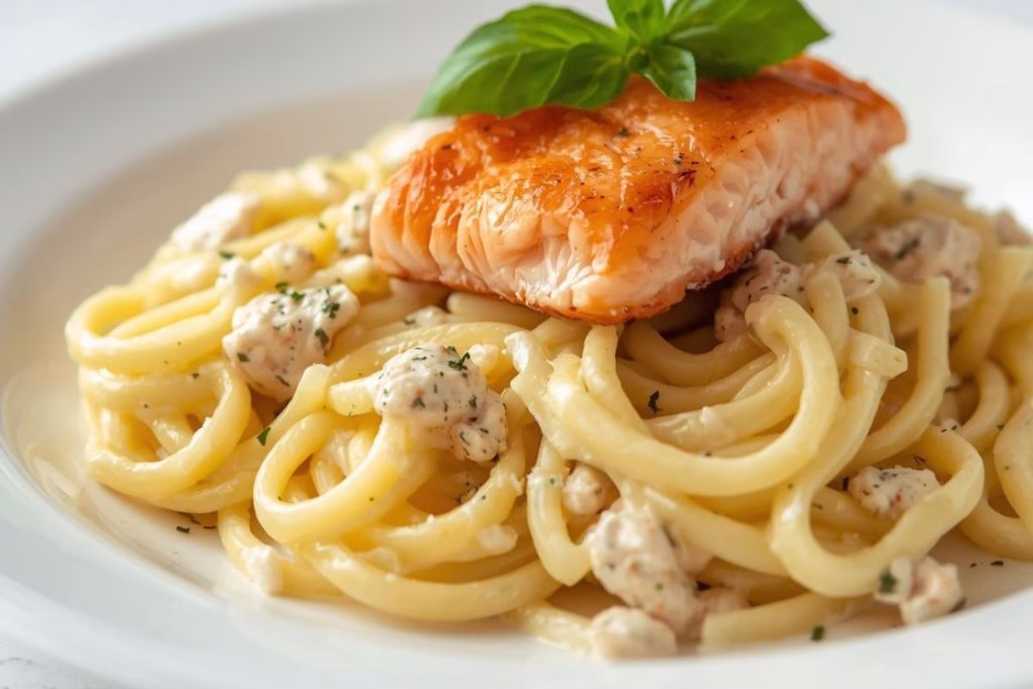 Salmon And Lemon-Ricotta Pasta Recipe