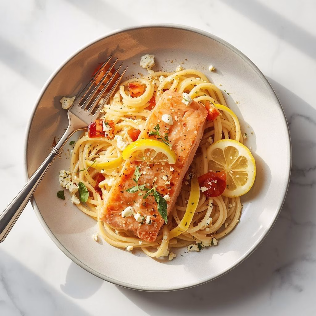 Salmon And Lemon-Ricotta Pasta Recipe