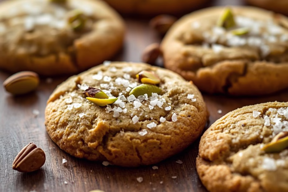 Salted Honey Pistachio Cookies Recipe